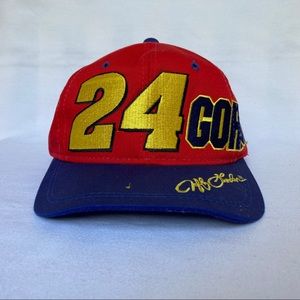 Vintage Jeff Gordon #24 Signature Snapback Hat